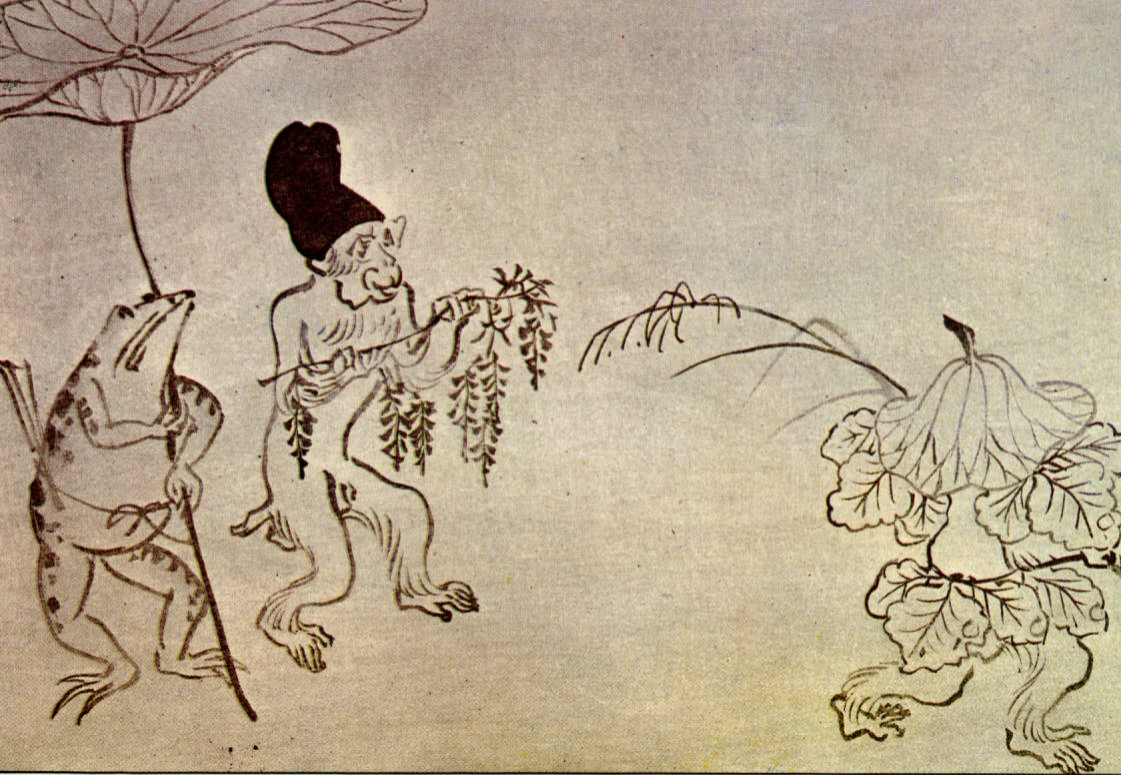 Prévisualisation du document Attribué à TOBA SÔJÔ (Kakuyû, surnommé)	: Chôju-giga.