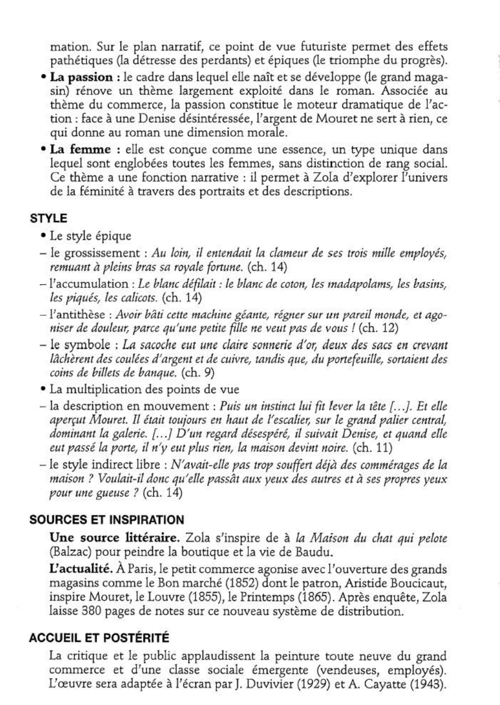 Prévisualisation du document Au bonheur des dames  de Émile Zola