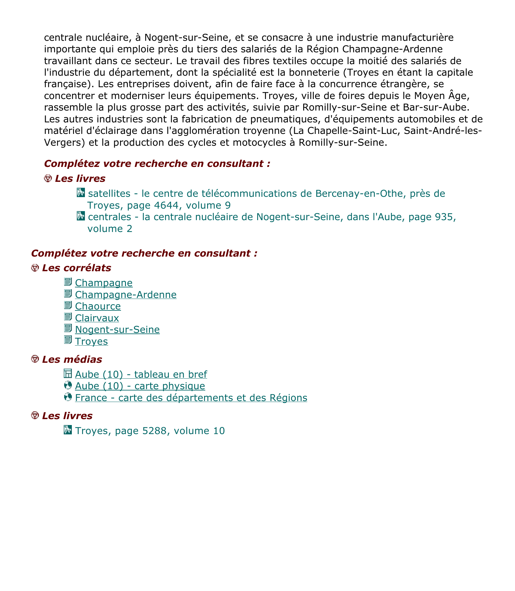 Prévisualisation du document Aube (10) - encyclopédie.
