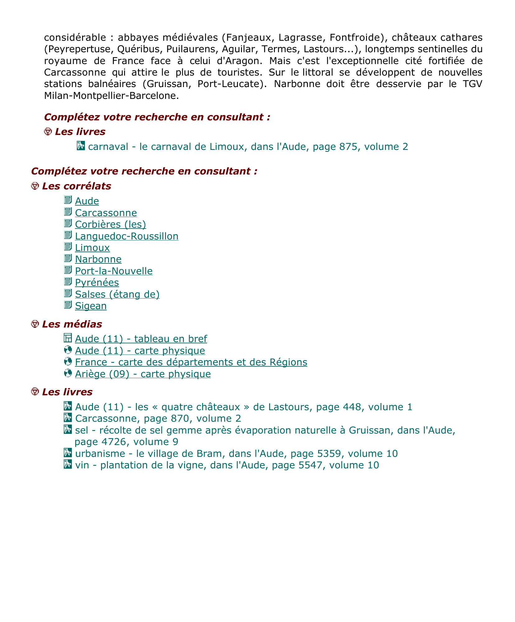 Prévisualisation du document Aude (11) - encyclopédie.