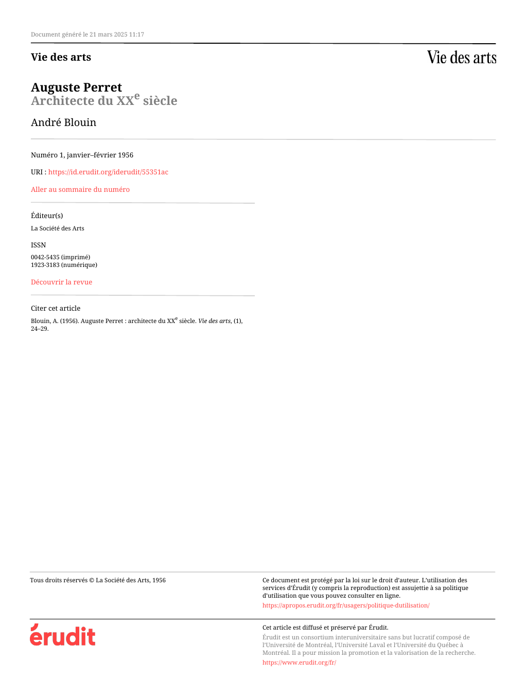 Prévisualisation du document Auguste perret