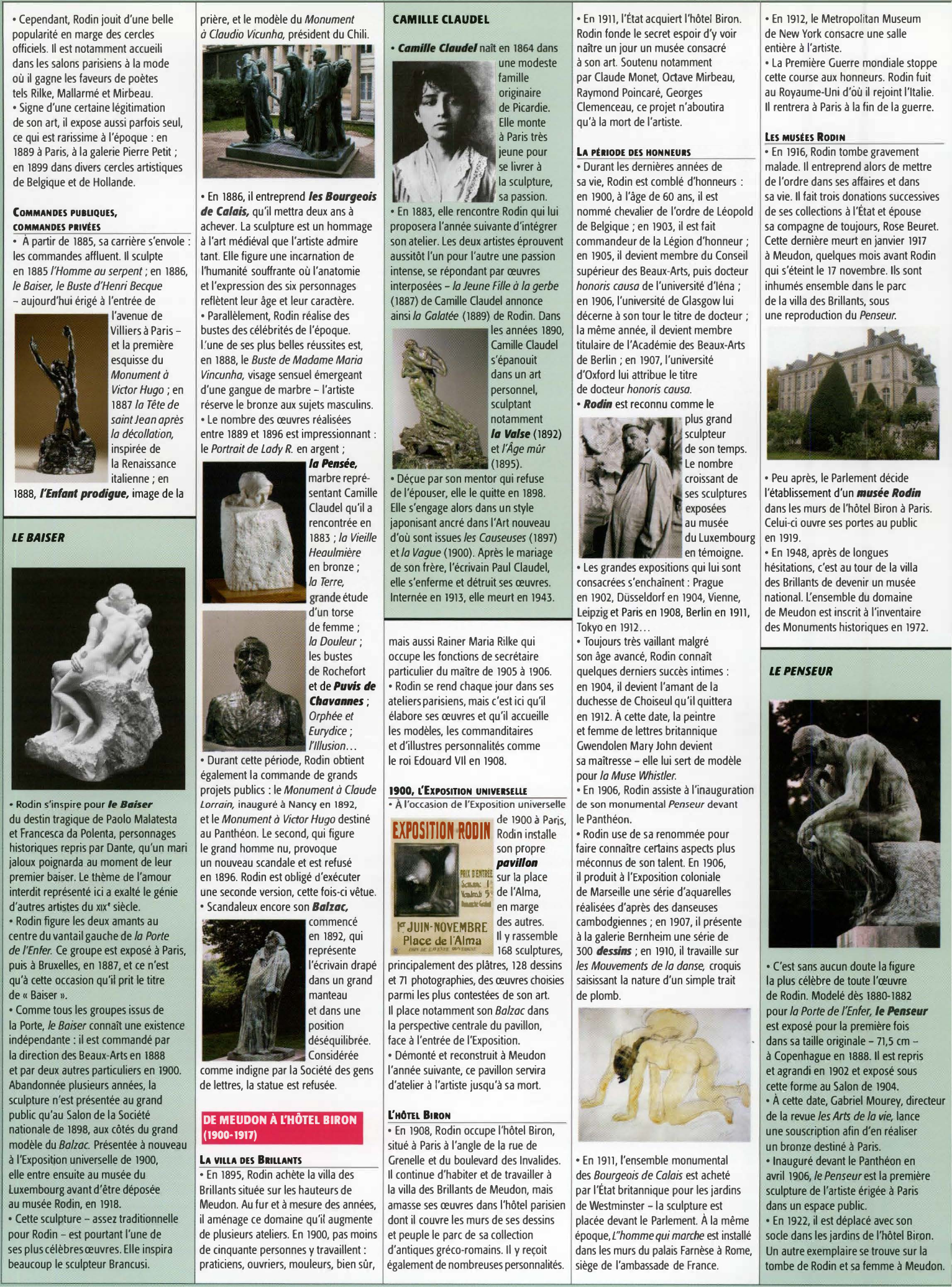 Prévisualisation du document Auguste Rodin (Exposé – Art & Littérature – Collège/Lycée)