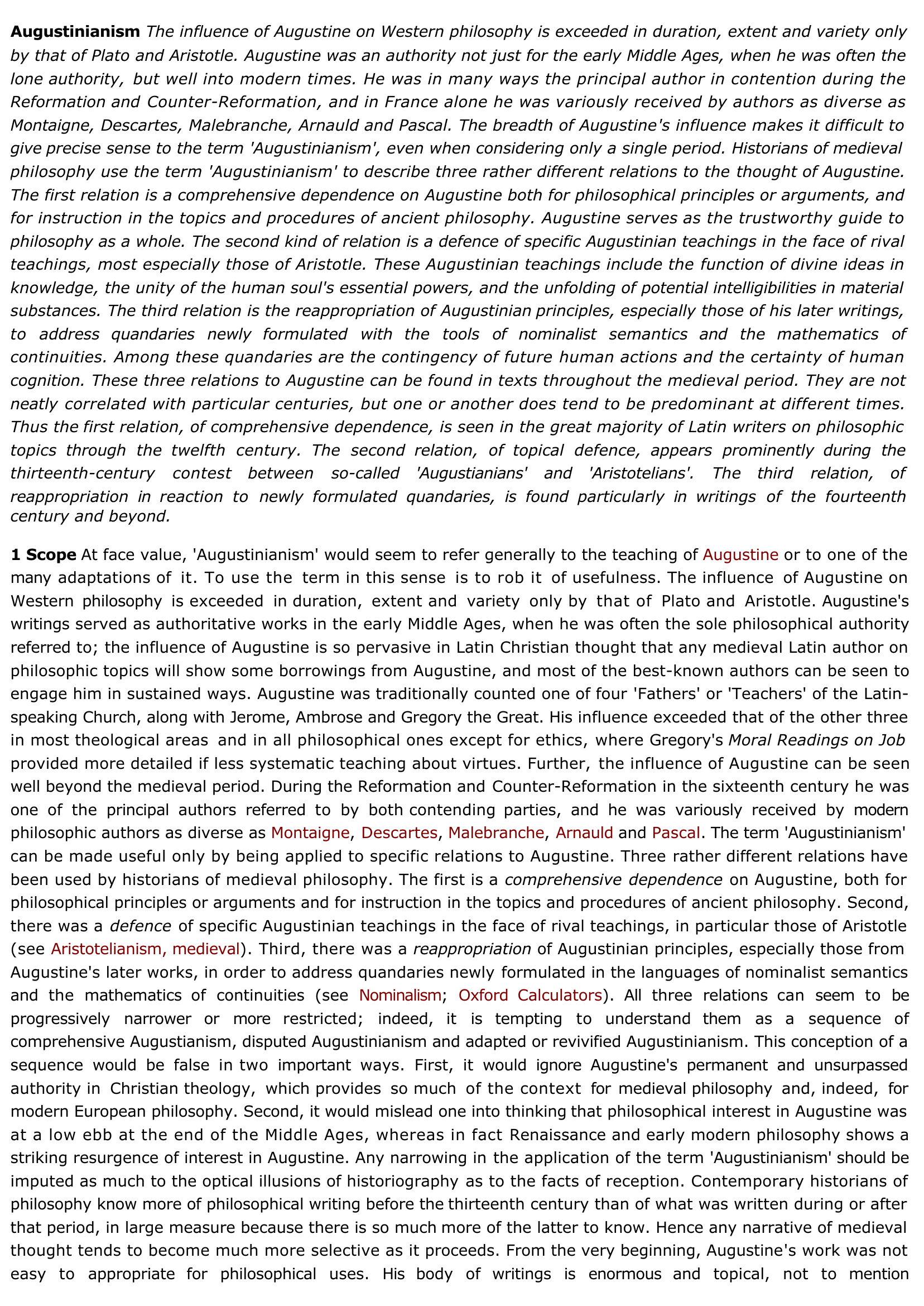 Prévisualisation du document Augustinianism