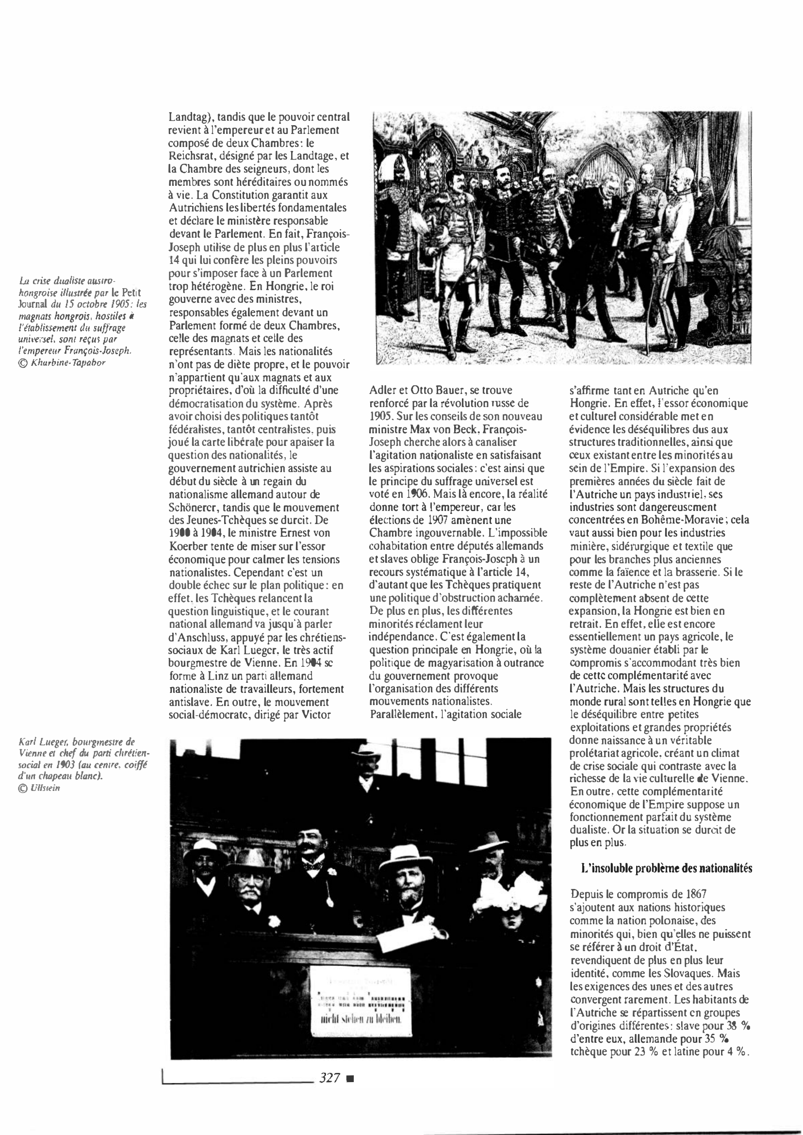 Prévisualisation du document Autriche-hongrie de 1900 à 1909 : Histoire