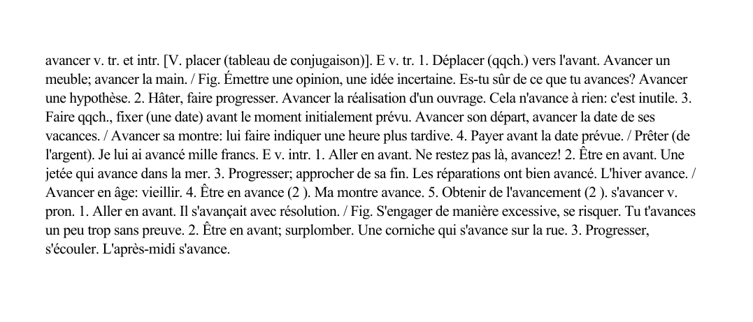 Prévisualisation du document avancer v.