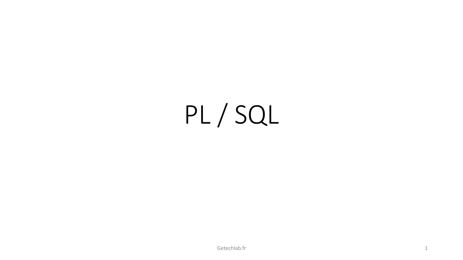 Prévisualisation du document AVANTAGES DU PL/SQL
