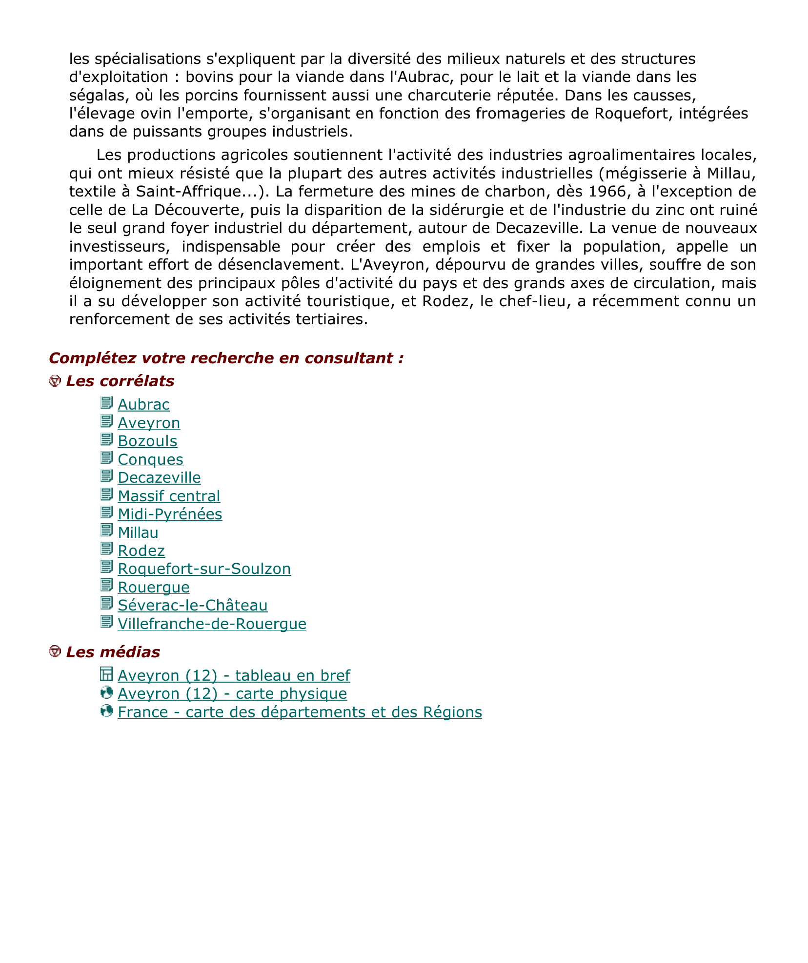 Prévisualisation du document Aveyron (12) - encyclopédie.