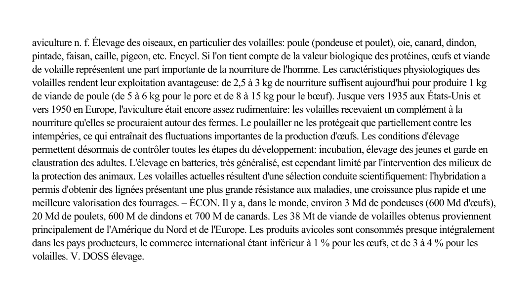 Prévisualisation du document aviculture n.