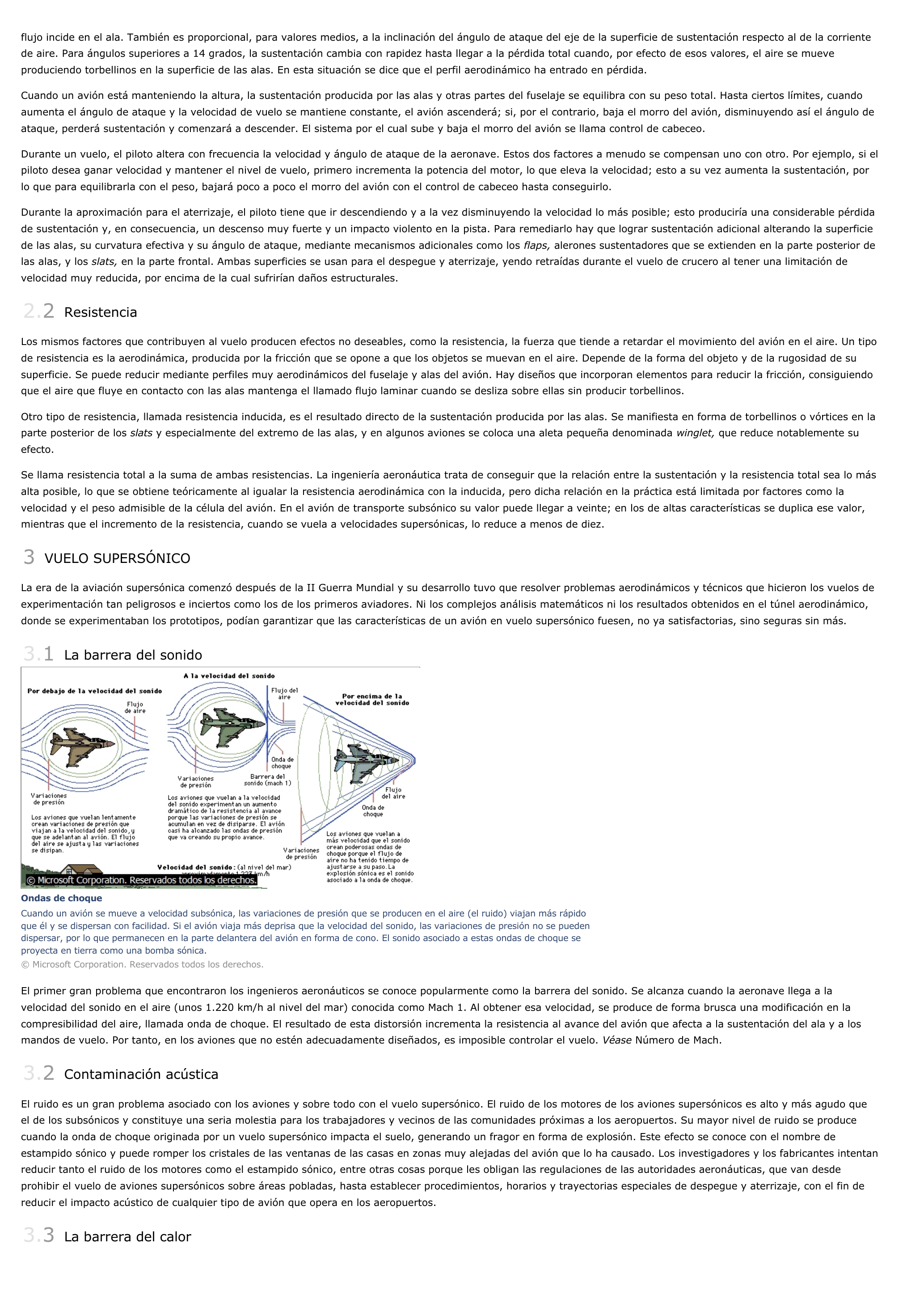 Prévisualisation du document Avión - ciencia y tecnologia.