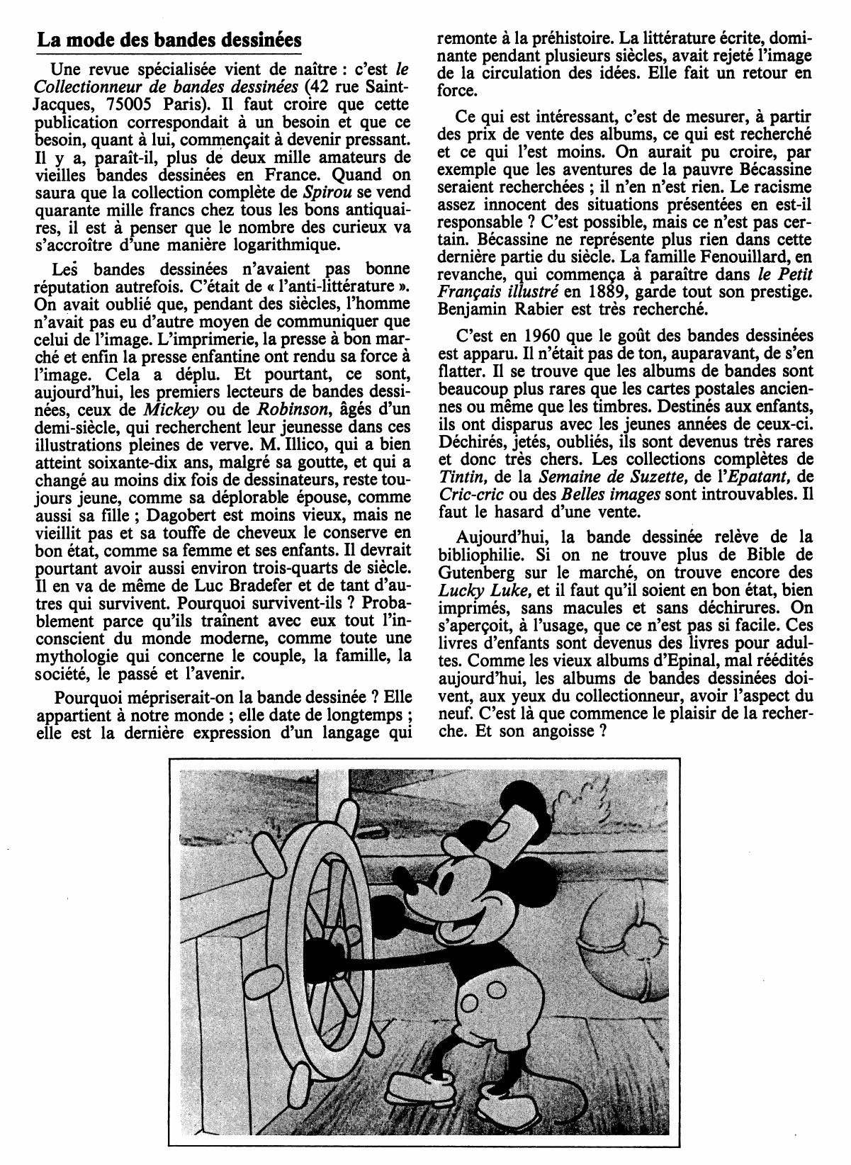 Prévisualisation du document Avril 1979: Sports et Loisirs
