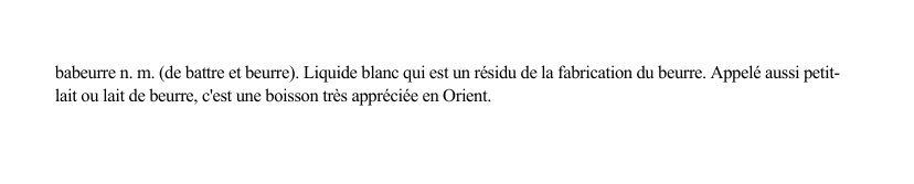 Prévisualisation du document babeurre n.