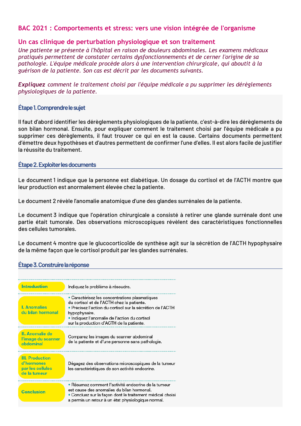 Prévisualisation du document bac 2021 métropole septembre svt ex 2 corrigé