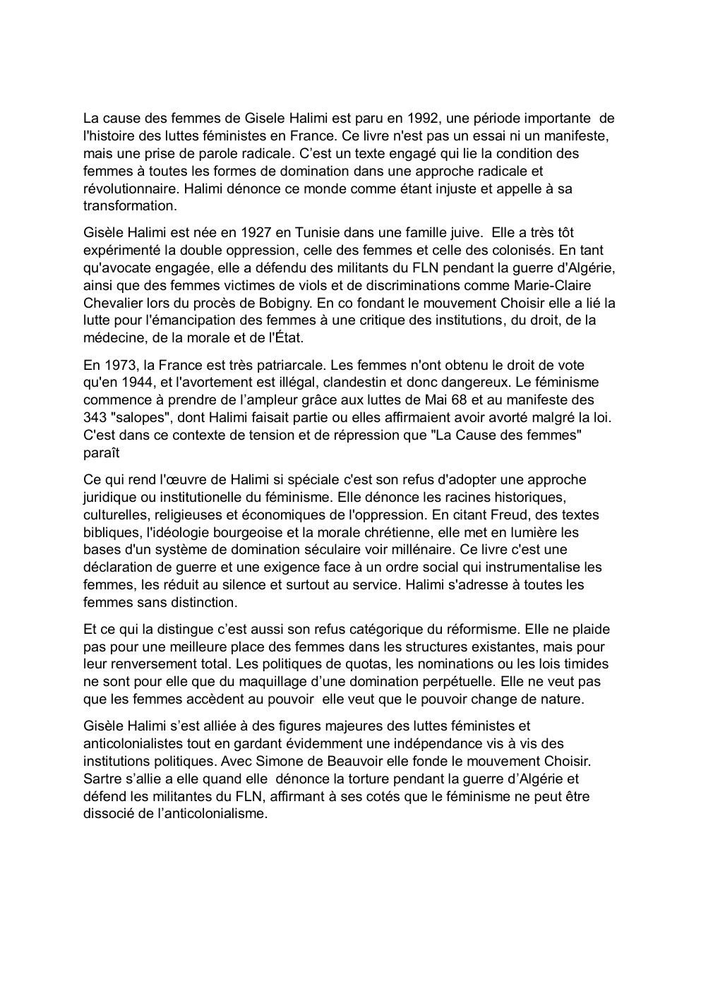 Prévisualisation du document bac de français oral gisèle halimi