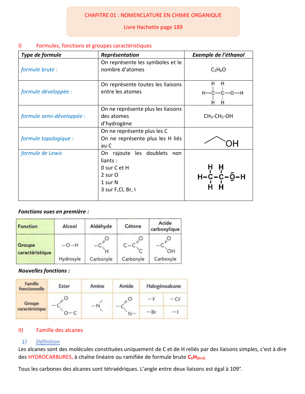 Prévisualisation du document bac physique: CHAPITRE 01 : NOMENCLATURE EN CHIMIE ORGANIQUE