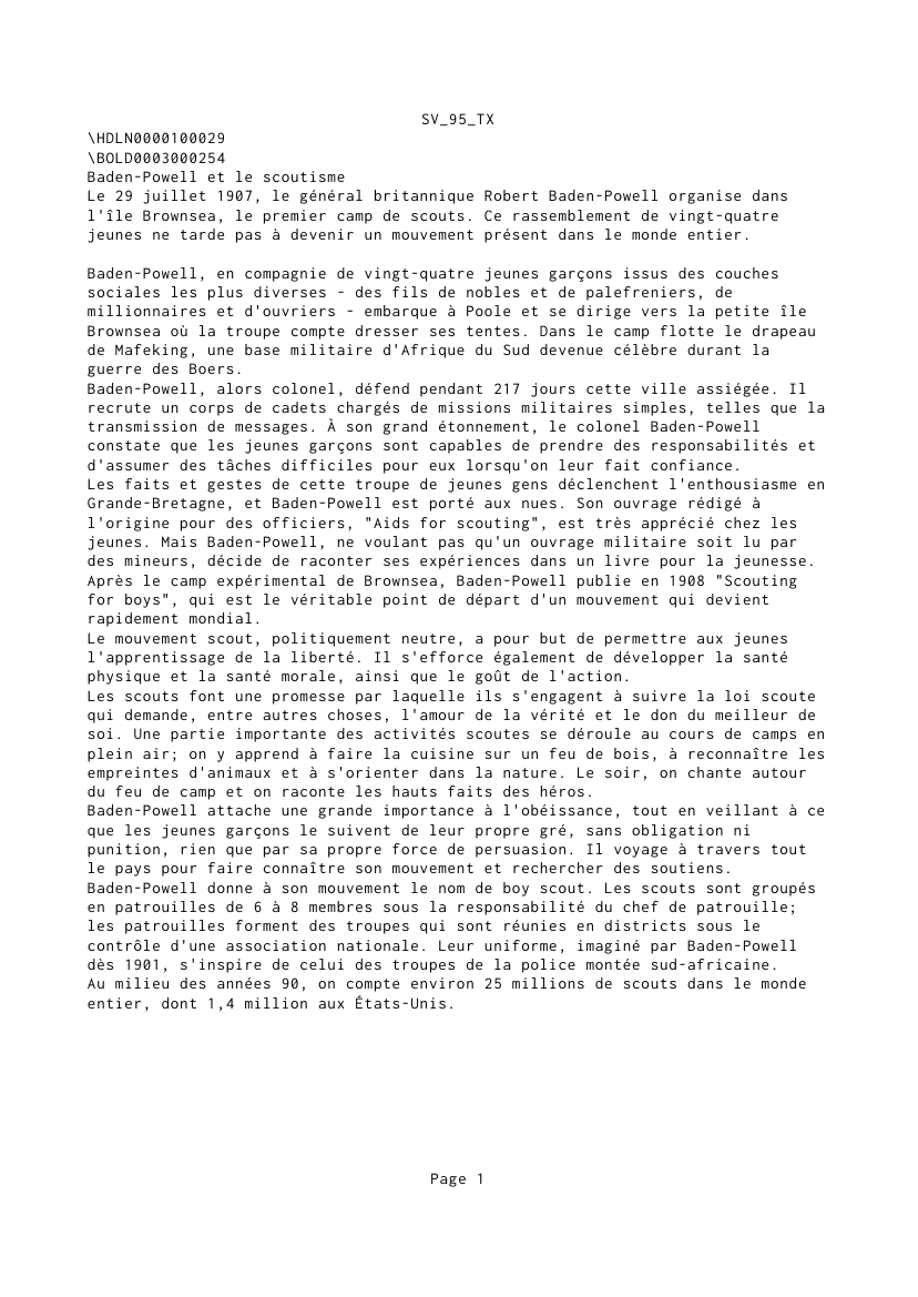 Prévisualisation du document Baden-Powell