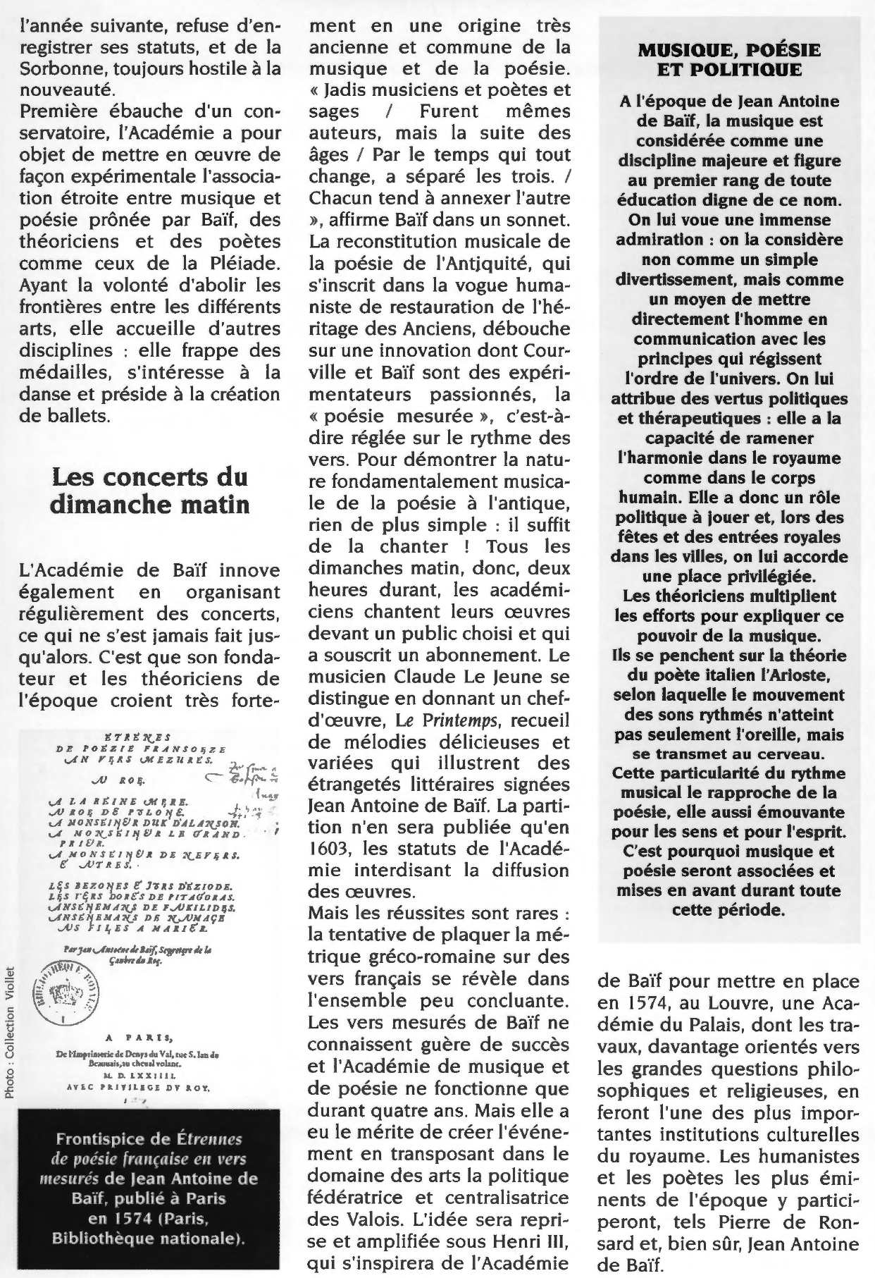 Prévisualisation du document BAïF, Jean-Antoine de
