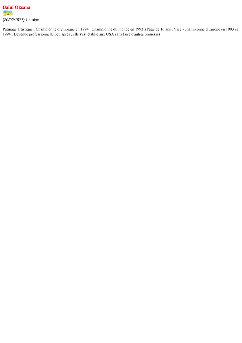 Prévisualisation du document Baïul Oksana