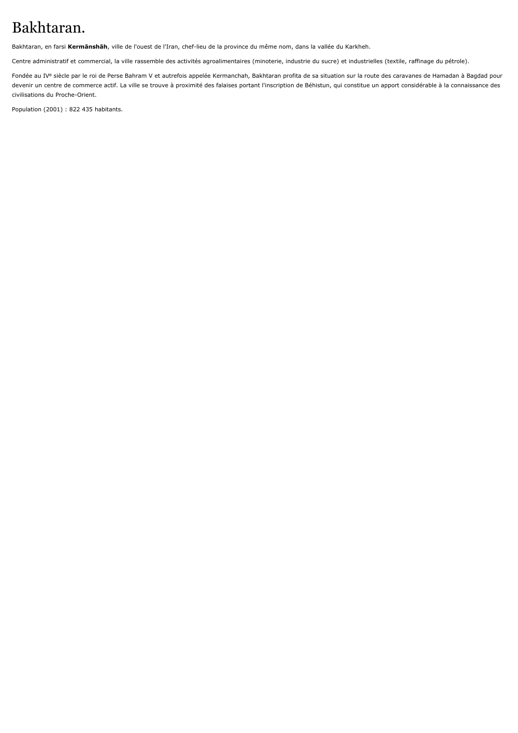 Prévisualisation du document Bakhtaran.
