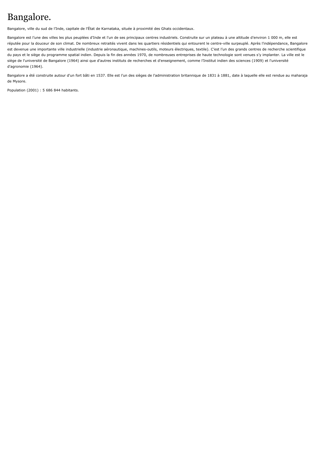 Prévisualisation du document Bangalore.