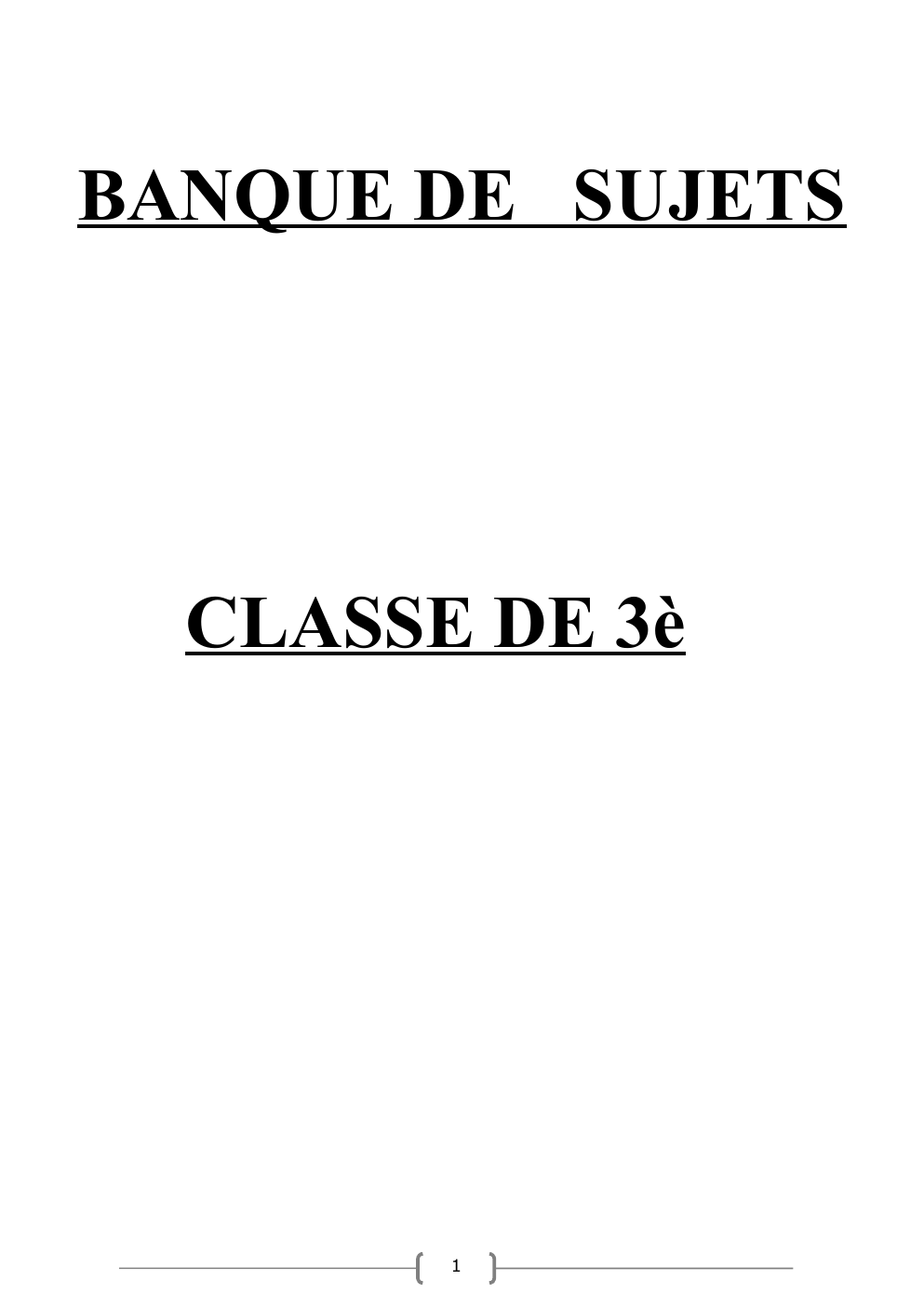 Prévisualisation du document banque de sujets français - 3e (collège)