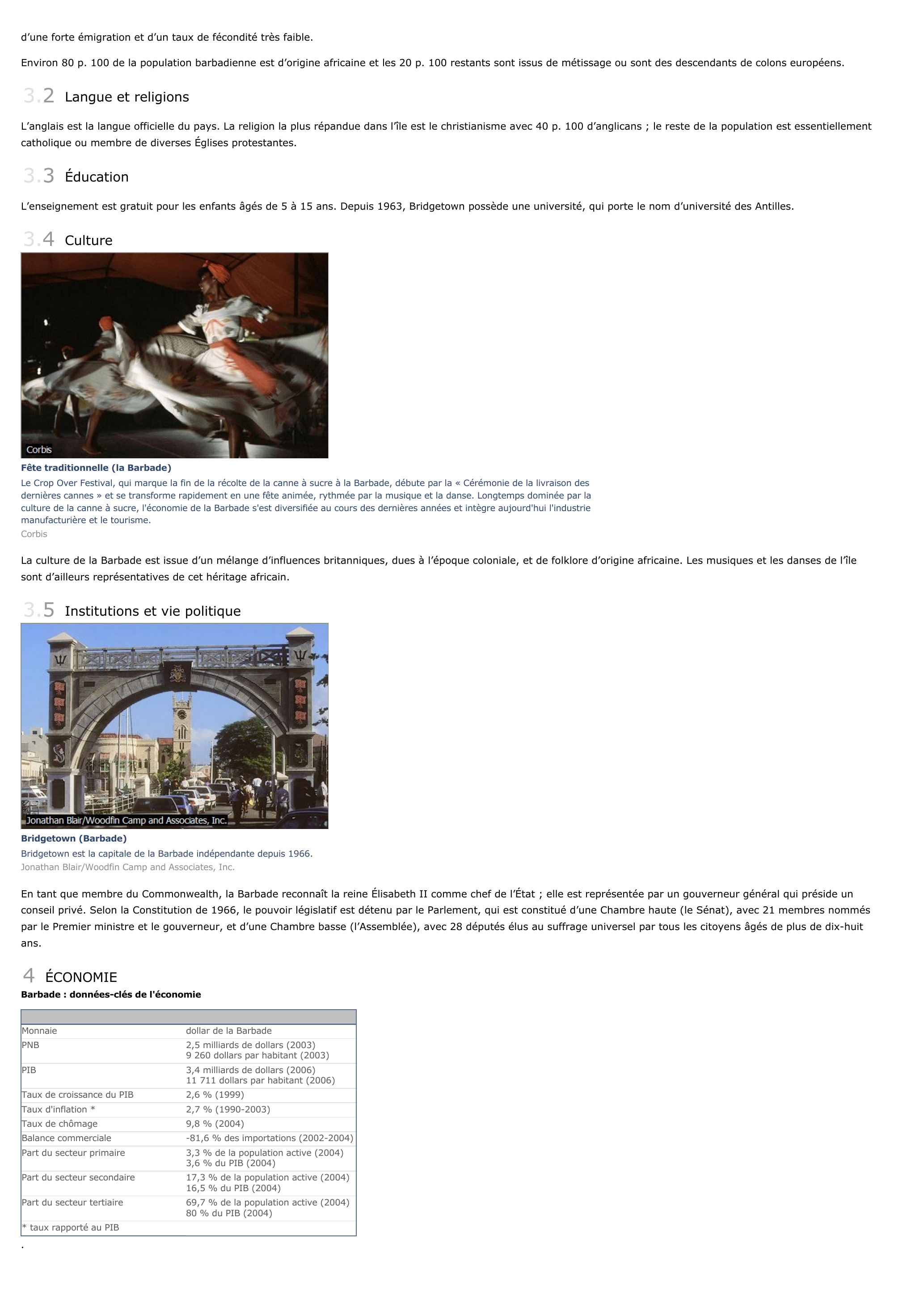 Prévisualisation du document Barbade.
