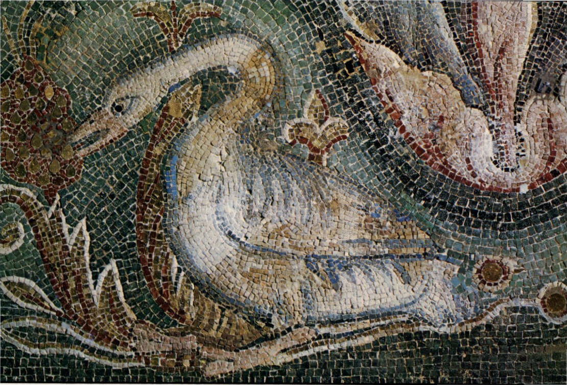 Prévisualisation du document Basilique de CONSTANTIN Rome (abside):
Cygne.