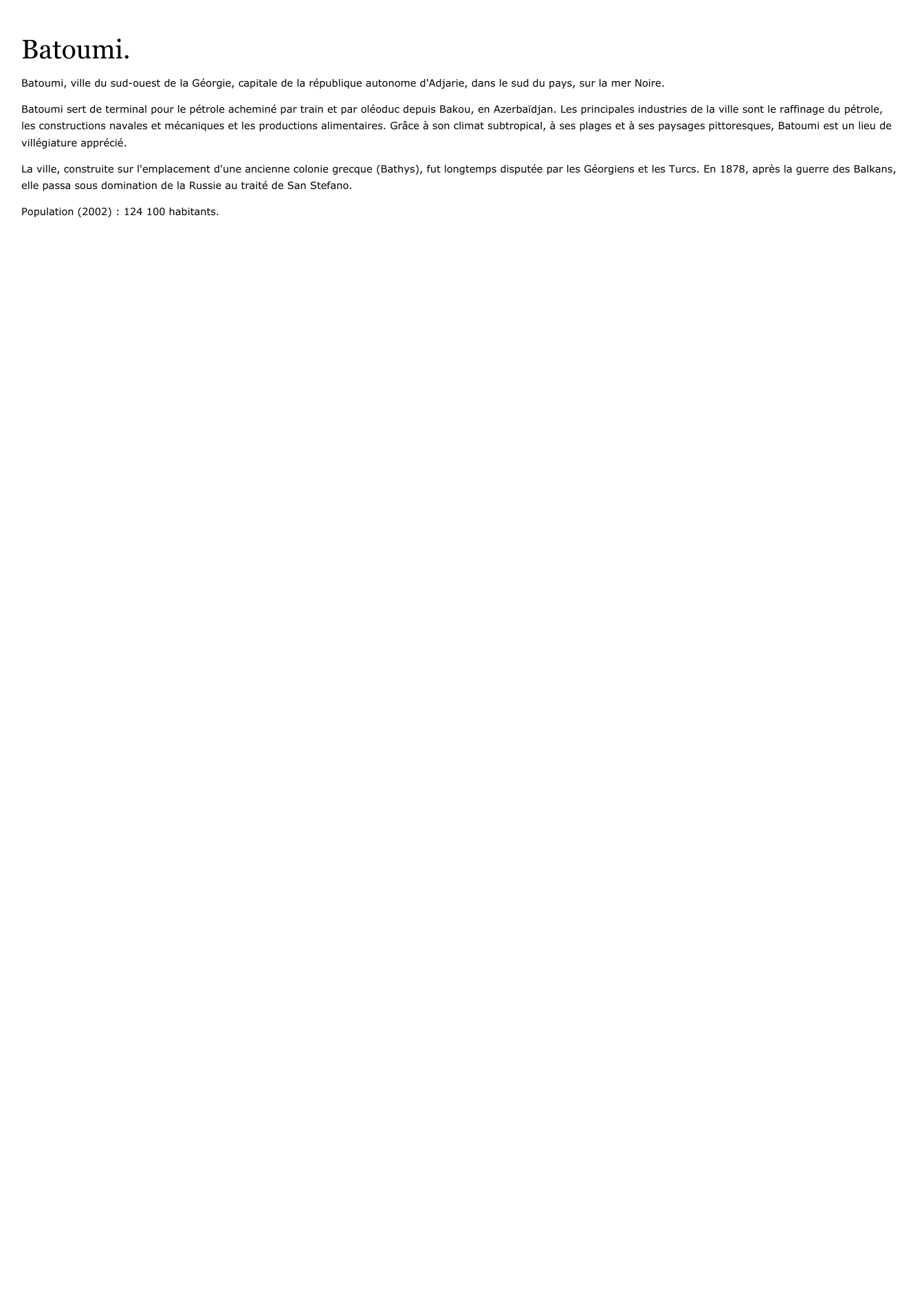 Prévisualisation du document Batoumi.