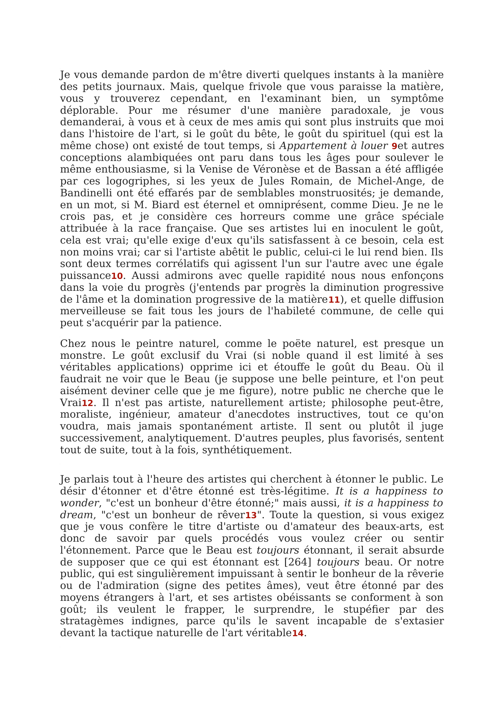Prévisualisation du document Baudelaire- Le public moderne et la photographie