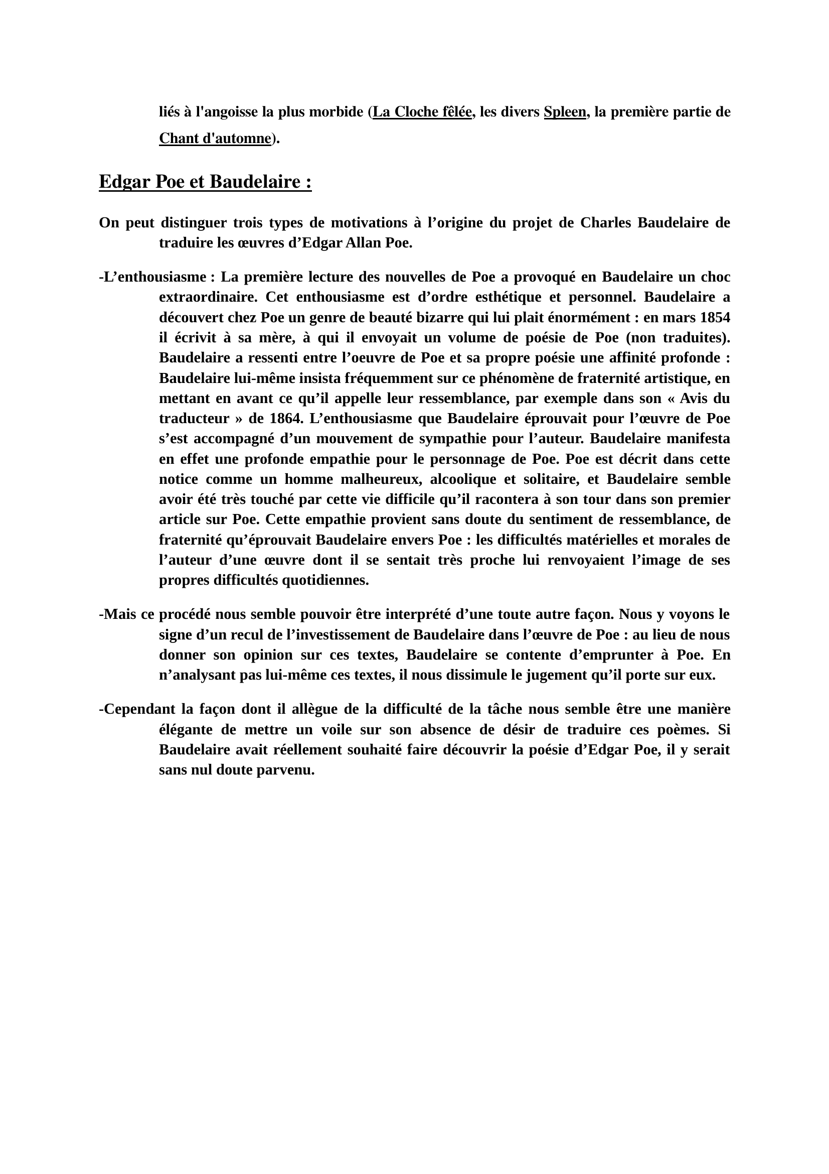 Prévisualisation du document Baudelaire - Le romantisme