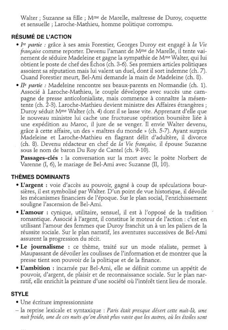 Prévisualisation du document Bel-Ami de Guy de Maupassant (analyse détaillée)