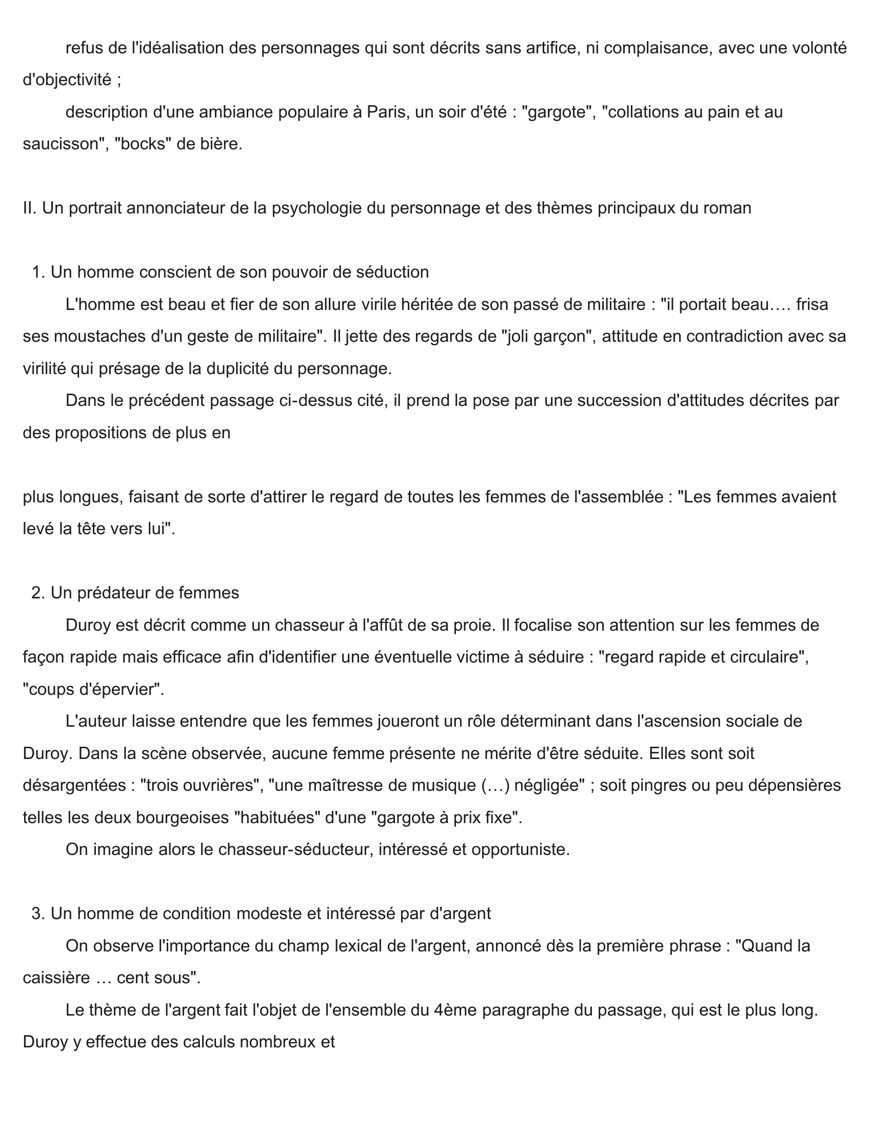 Prévisualisation du document Bel Ami : Incipit