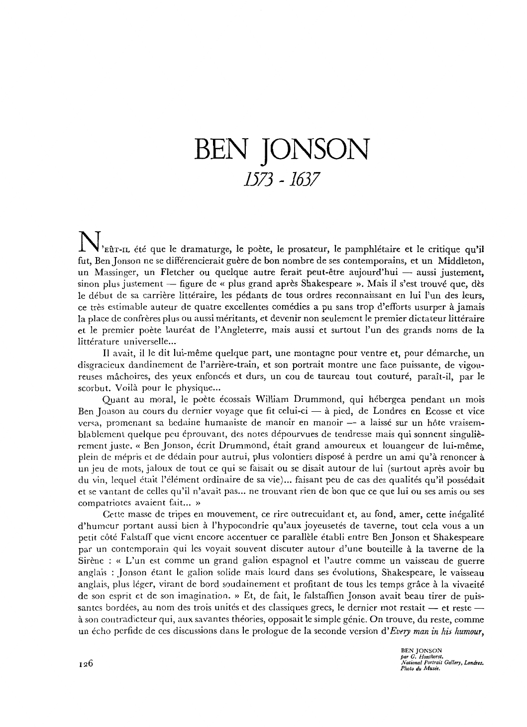 Prévisualisation du document BEN JONSON
