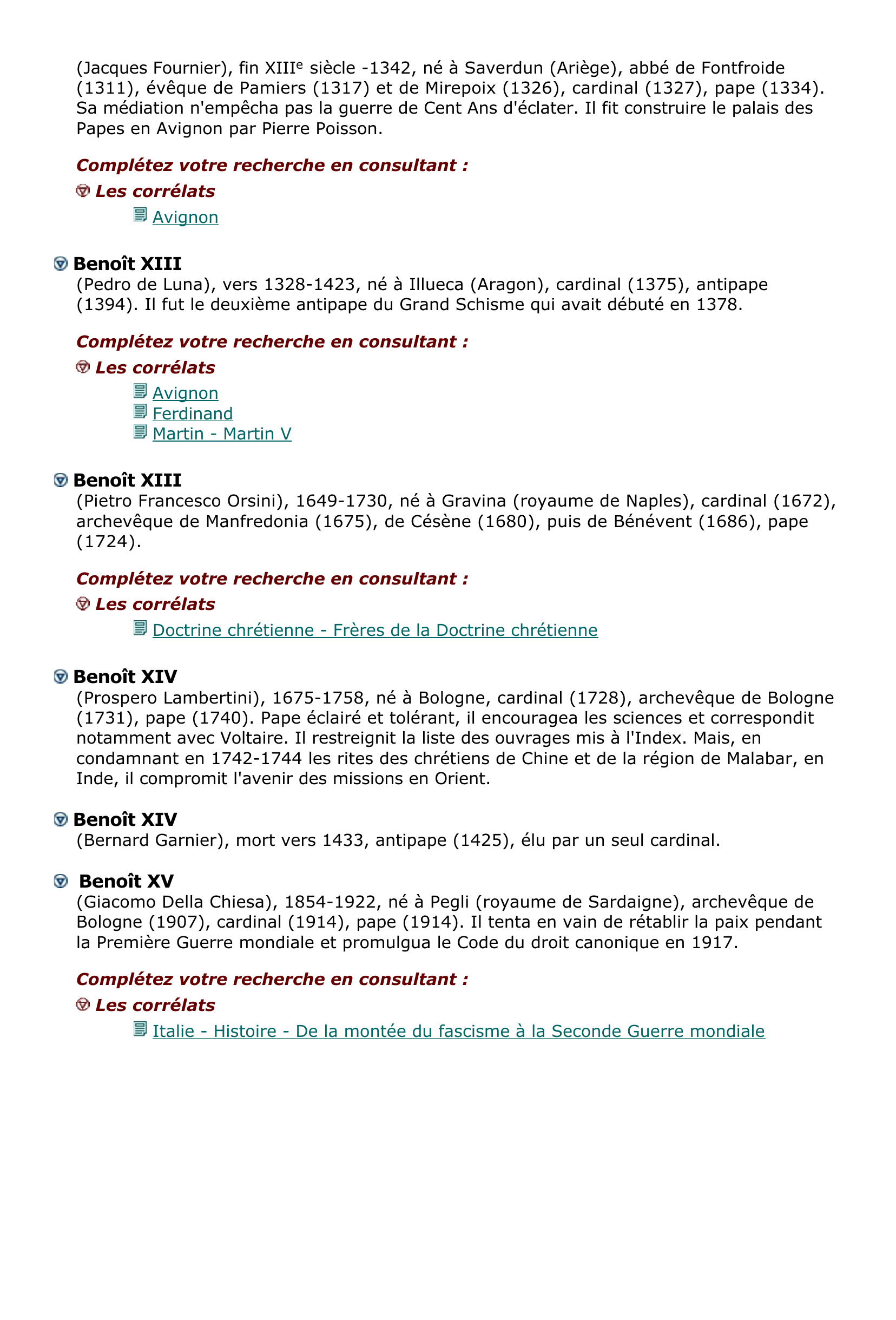 Prévisualisation du document Benoît - encyclopédie.