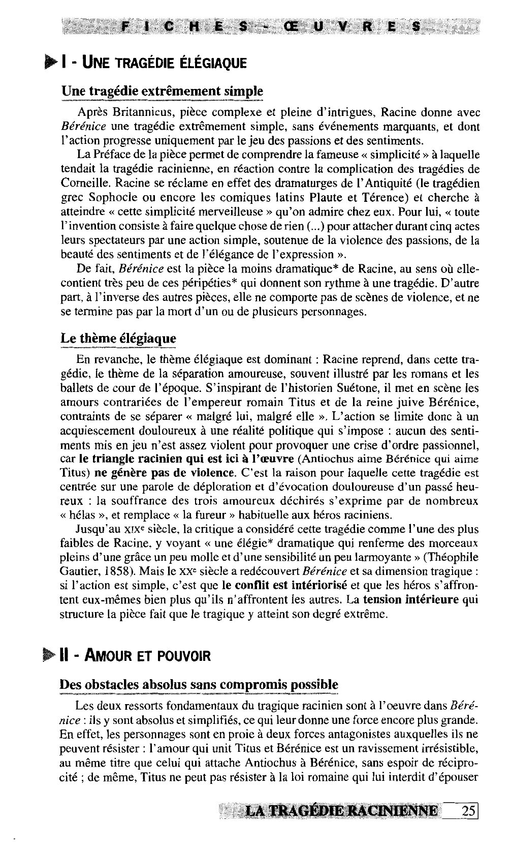 Prévisualisation du document Bérénice (1670) de Racine - résumé et analyse