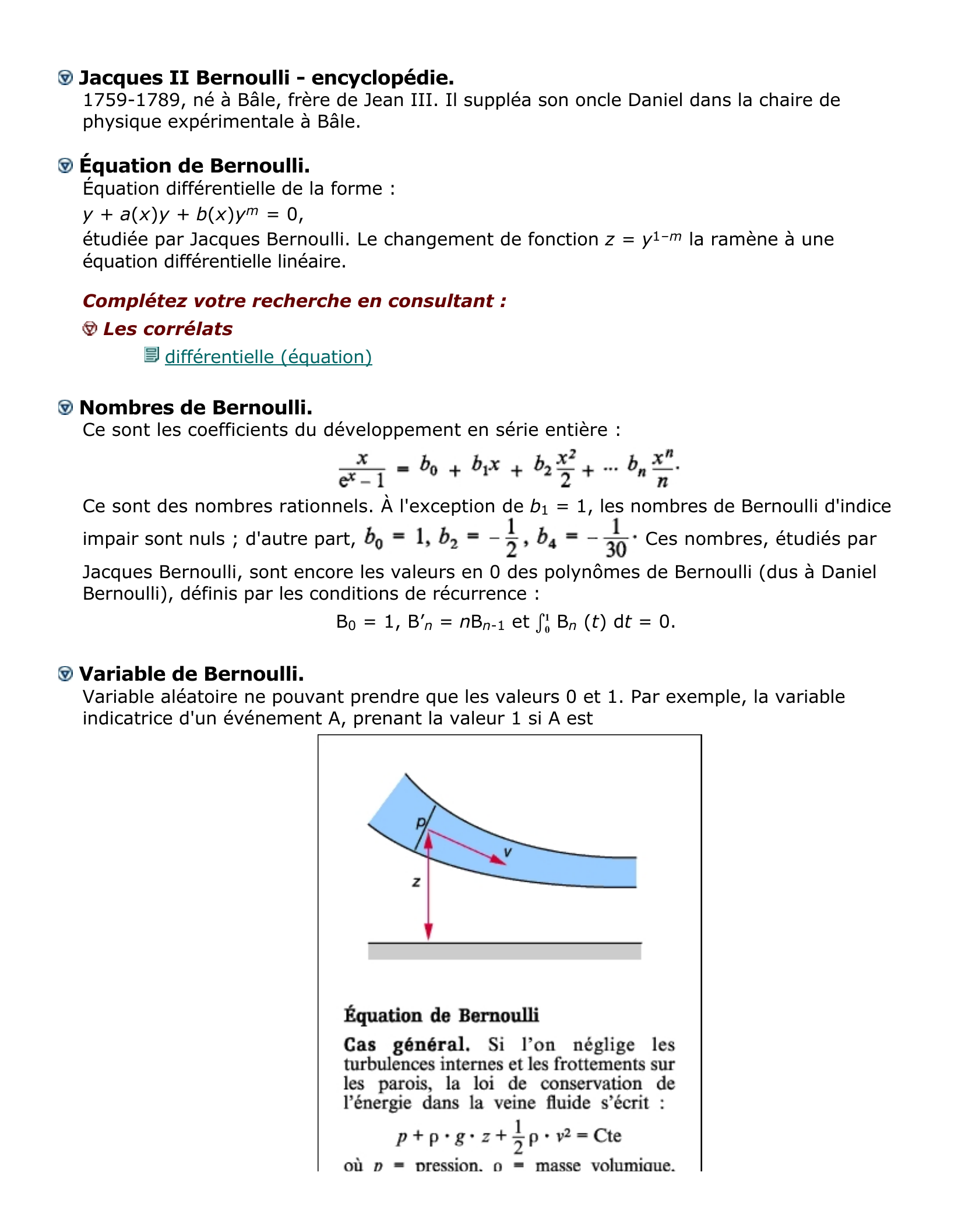 Prévisualisation du document Bernoulli - encyclopédie.