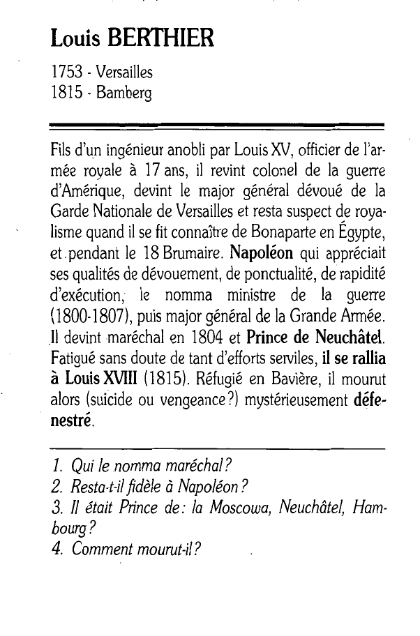 Prévisualisation du document BERTHIER, Louis Alexandre