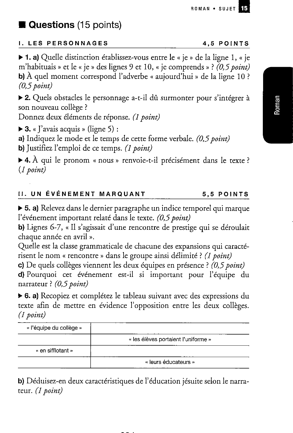 Prévisualisation du document Bertrand Godbille  Los Montes - Sujet non corrigé