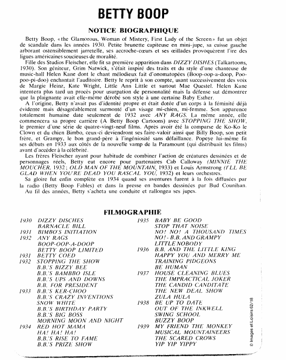 Prévisualisation du document BETTY BOOP