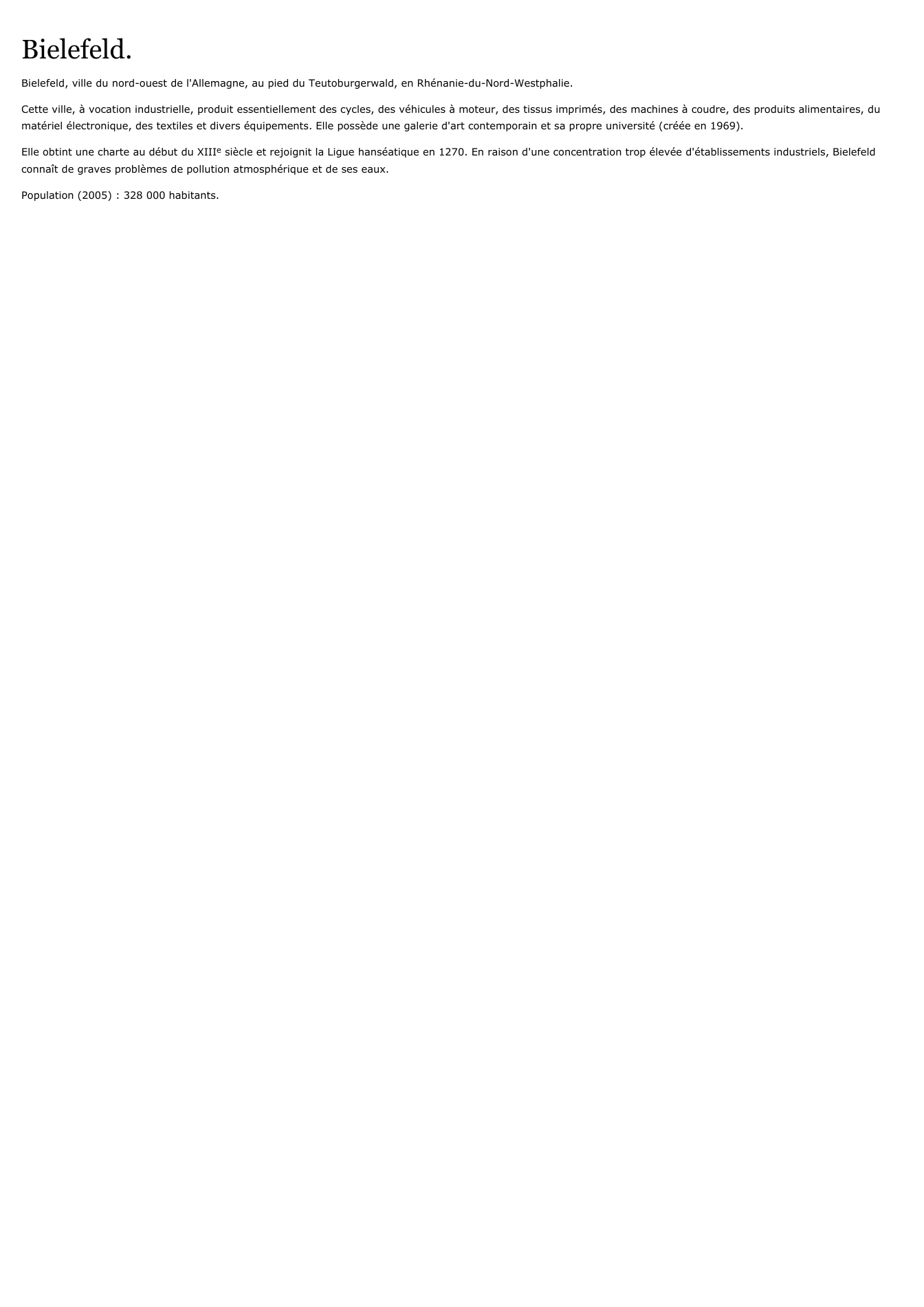 Prévisualisation du document Bielefeld.
