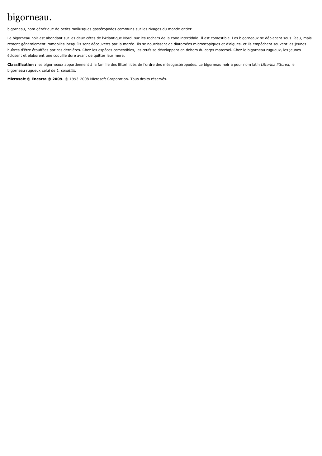 Prévisualisation du document bigorneau.