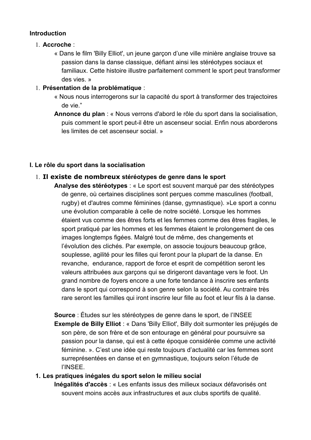 Prévisualisation du document Billy Elliot: « Nous nous interrogerons sur la capacité du sport à transformer des trajectoires de vie.”