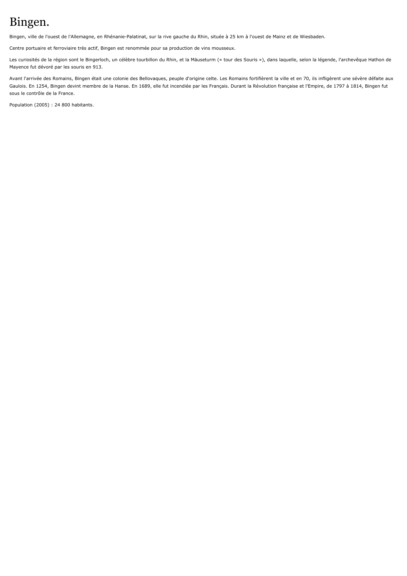 Prévisualisation du document Bingen.