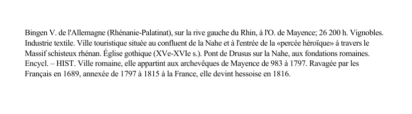 Prévisualisation du document Bingen V.
