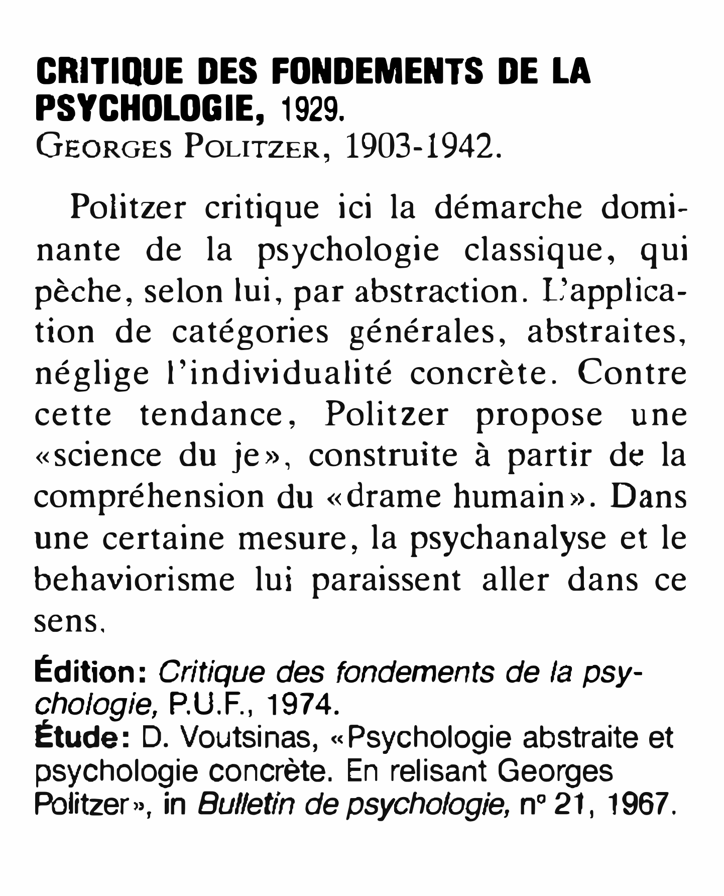 Prévisualisation du document Biographie de POLITZER (Georges).