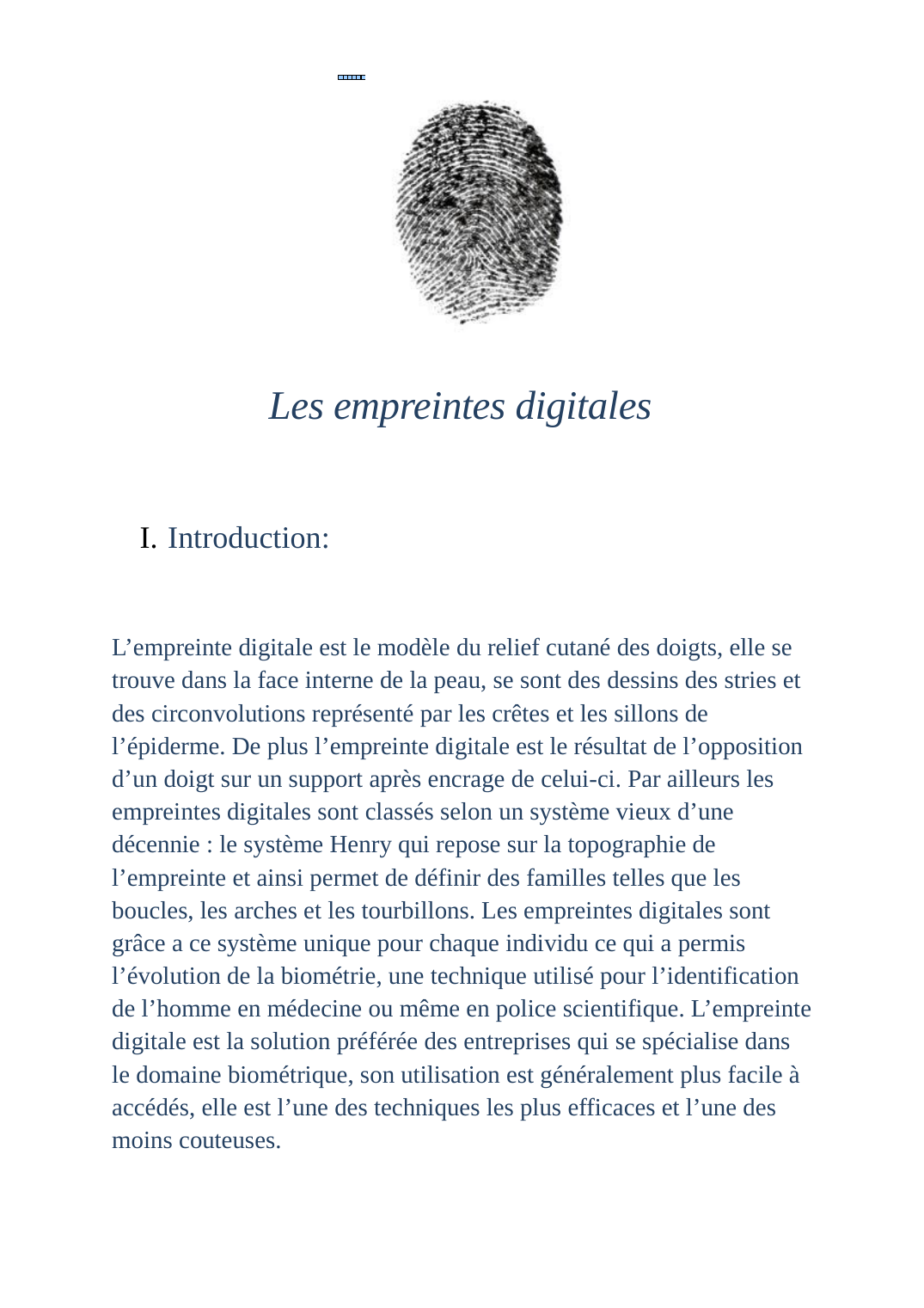 Prévisualisation du document biometrie