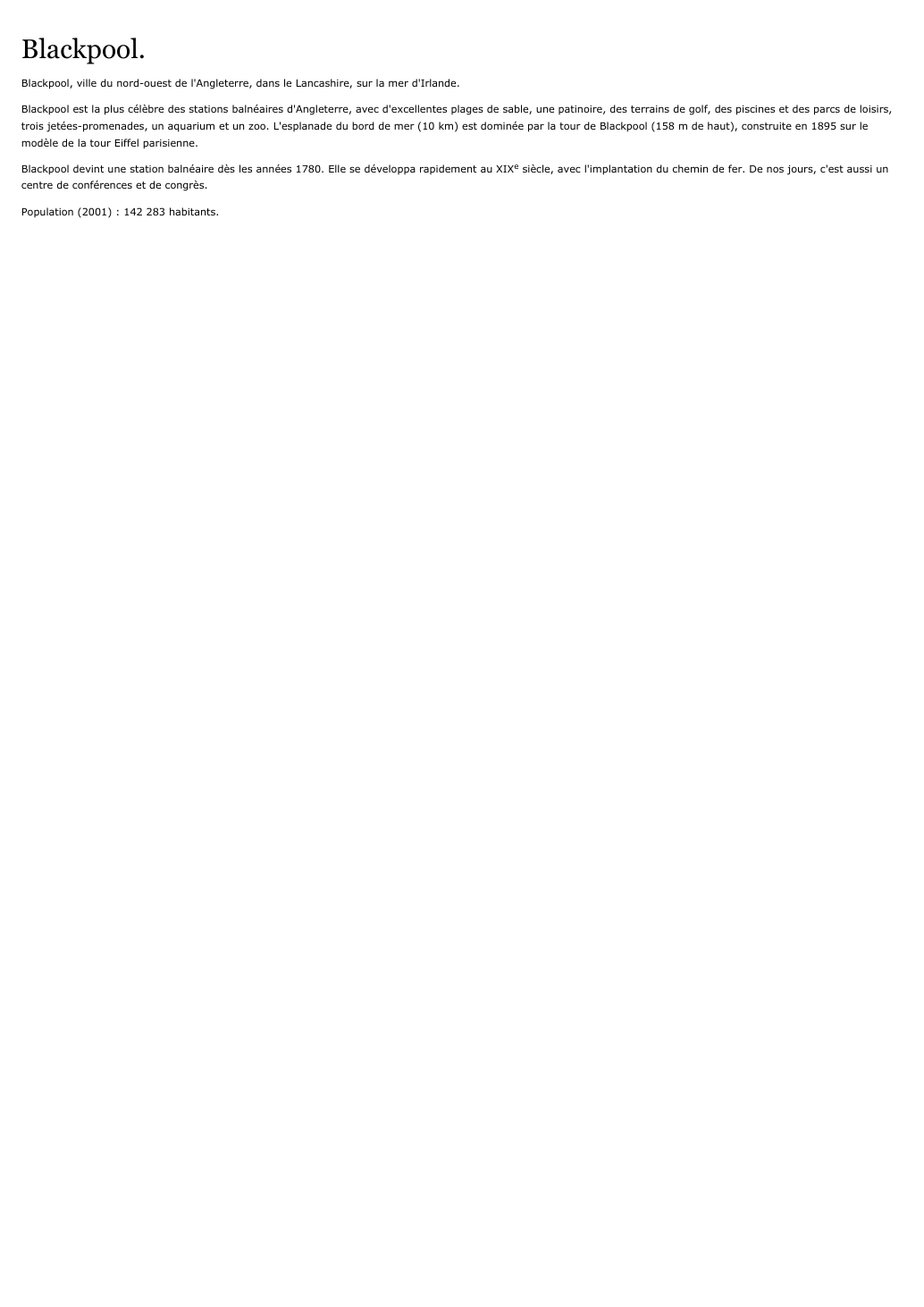 Prévisualisation du document Blackpool.