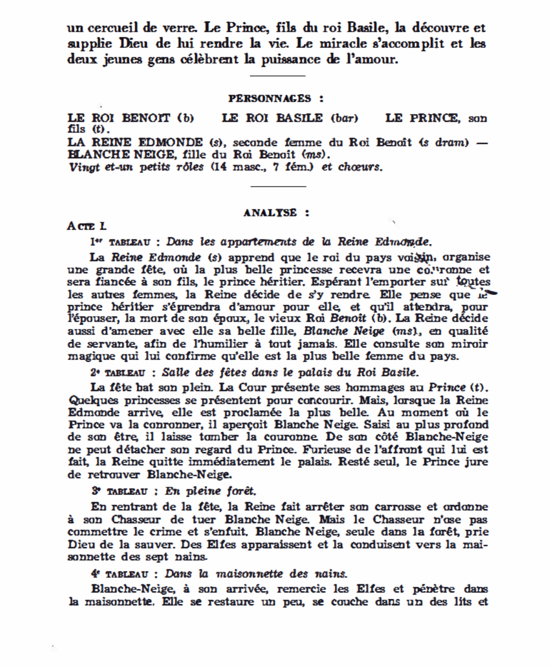 Prévisualisation du document BLANCHE -NEIGE de Franz Schubert
