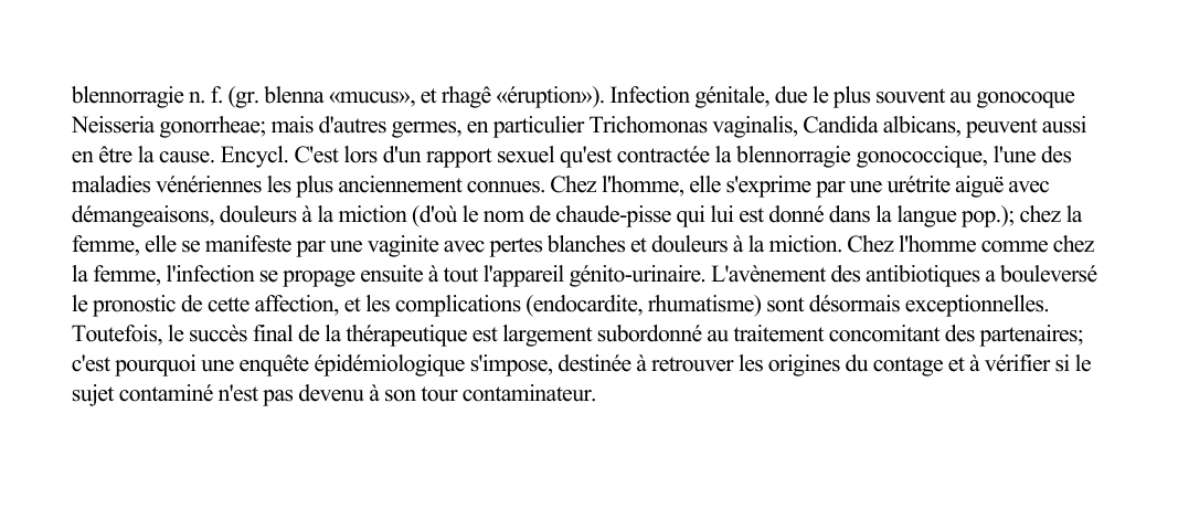 Prévisualisation du document blennorragie n.