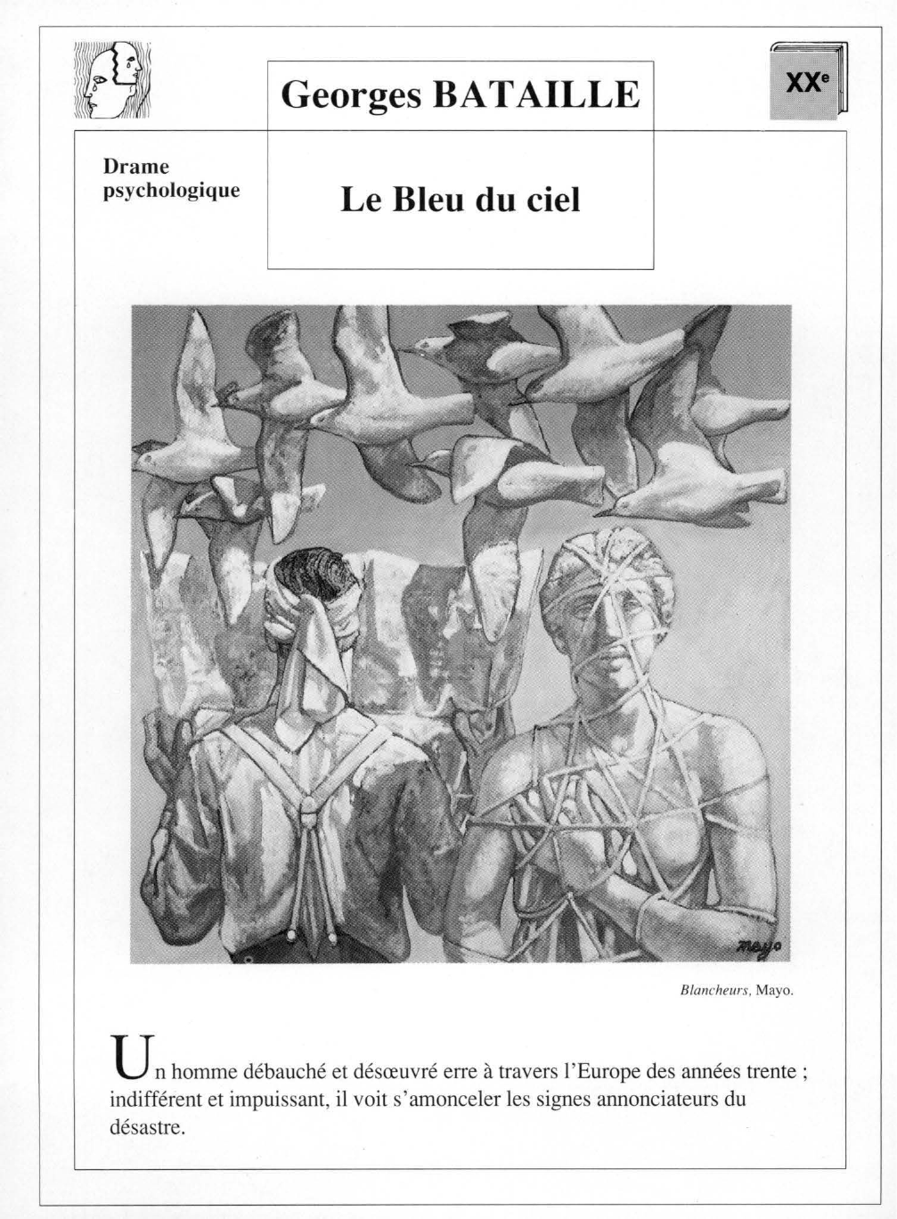 Prévisualisation du document BLEU DU CIEL (le) de Georges Bataille