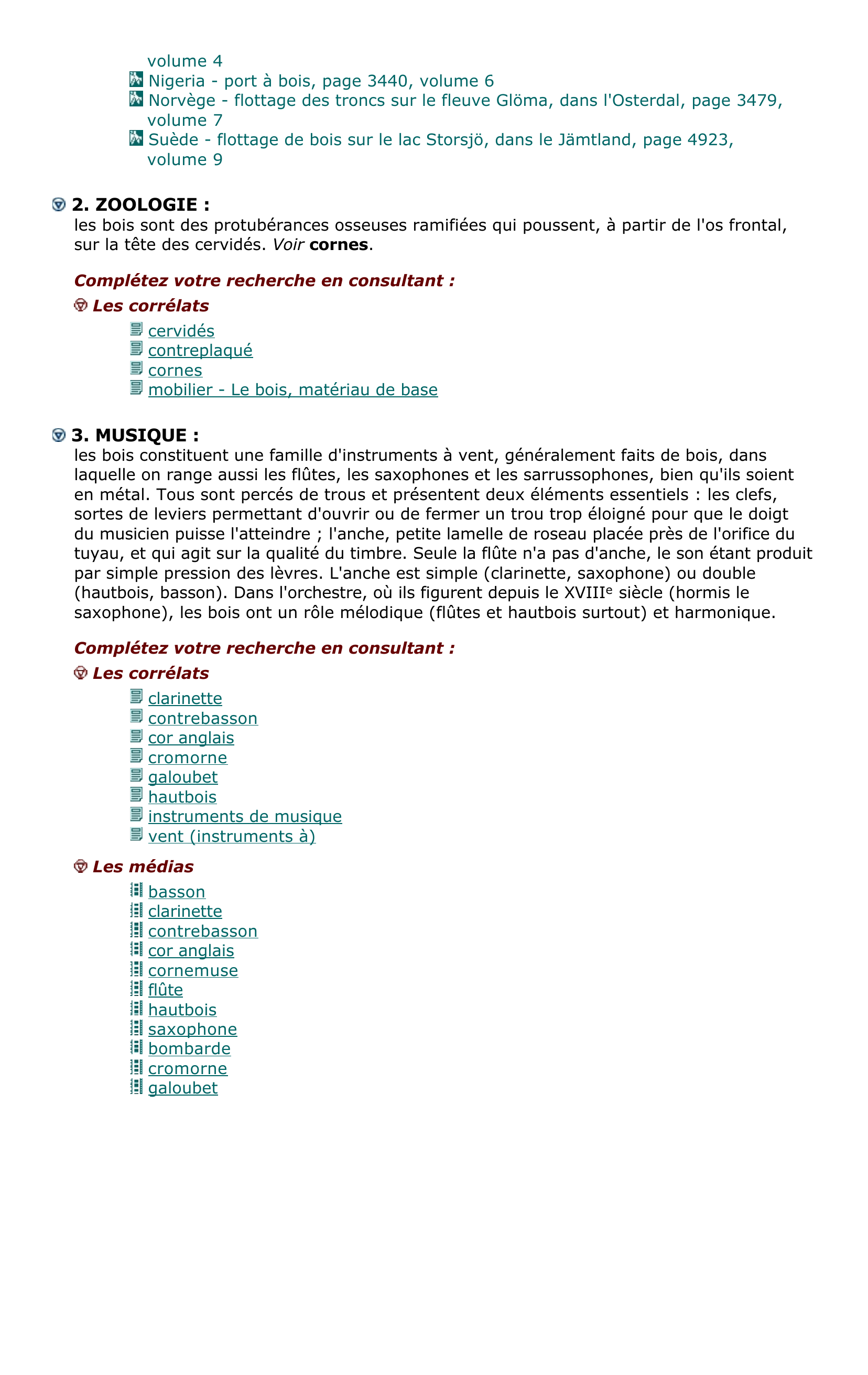 Prévisualisation du document bois - encyclopédie.